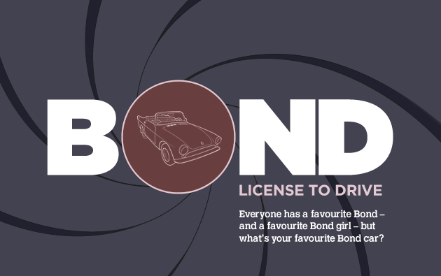 Bond cars Infographic